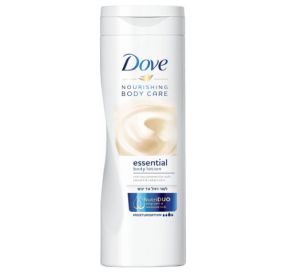 Dove Essential Body Lotion תחליב לחות לגוף לעור רגיל עד יבש 400 מ&#39;&#39;ל 