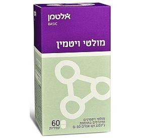 אלטמן מגה ויט מולטי ויטמין לגברים עד גיל 50