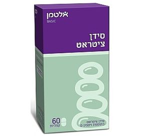 אלטמן סידן ציטראט בתוספת ויטמין די