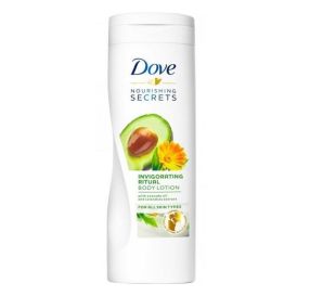 Dove Invigorating Ritual Body Lotion תחליב לחות עם שמן אבוקדו ותמצית קלנדולה 400 מ&#39;&#39;ל 