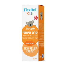 Flexitol Kids קרם טיפולי להקלה והרגעה של עור יבש ומגורה לשימוש מגיל 0 - 56 גר&#39;