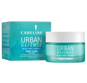 Urban Defense Night Cream קרם לילה להגנה מפני קרינת מסכים לכל סוגי העור 50 מ”ל