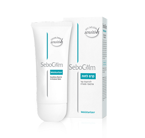 SeboCalm קרם לחות דל שומן להרגעת עור אדמומי ומגורה 70 מ”ל